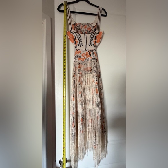 Anthropologie Linen Fringe Dress - Picture 10 of 10